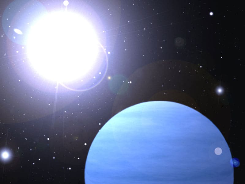 Уэбб подробно описывает парную атмосферу далекой планеты